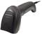 A black hand scanner by 'Datalogic Gryphon' with an ergonomic grip and cable.