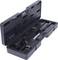 Black tool case with precision adjustment tools and accessories, suitable for technical work.<br><br>Wait, no. Here's the British English translation:<br><br>Black tool case with precision adjustment tools and accessories, suitable for technical works.