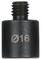 A black, cylindrical metal adapter with the marking 'Ø16' and a threaded top, likely for technical applications.