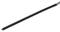 Black plastic cable ties with a ribbed surface and a locking mechanism at the end, used for securing cables.
