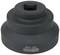 Pictured is a black, round socket drive from KS Tools, model number 460.1085, made of metal with multiple stages.