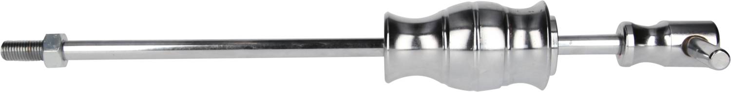 Metal rod with a wavy-shaped handle and a lever at the end. Usage as a tool or device component is recognisable.