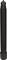 Black cylindrical object with a wavy surface and a tapered end, potentially a technical component.