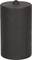 Cylindrical black rubber bung with a conical tip, used for sealing or as a protective cover.