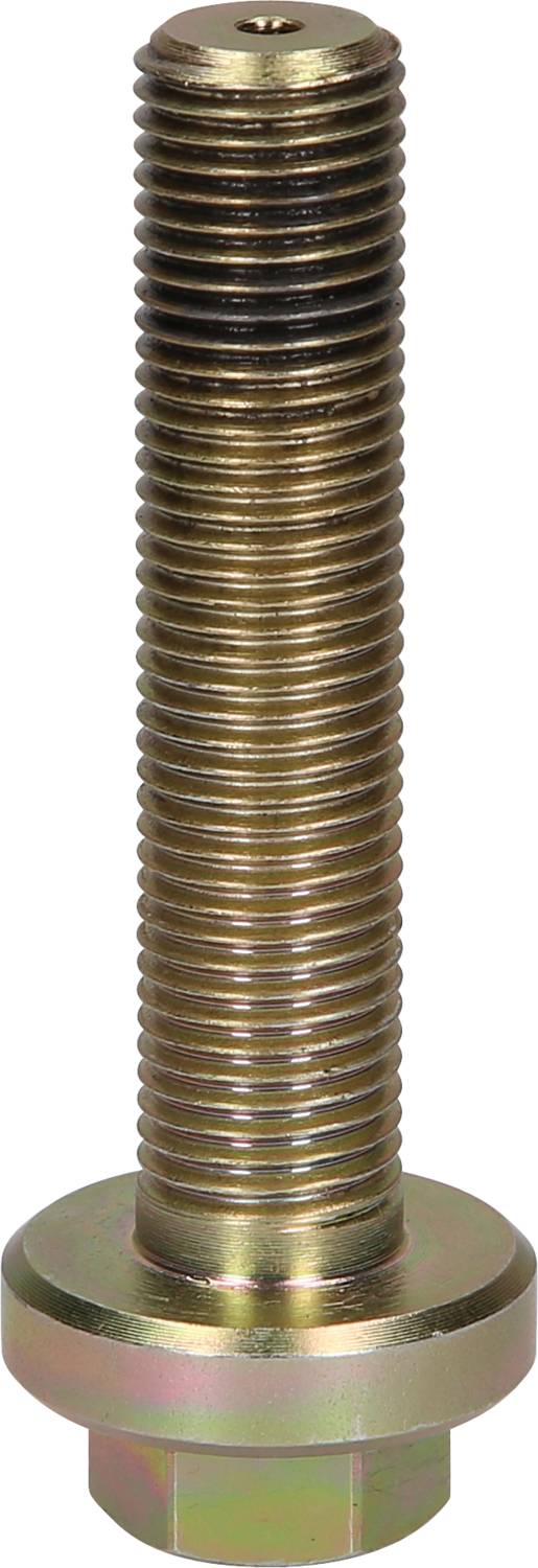 A metal hexagon head bolt with full thread, suitable for mechanical fastenings.