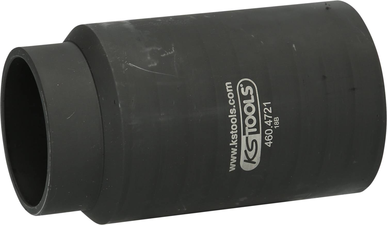 Black cylindrical rubber adapter with 'ks tools' inscription and a part number.