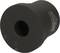 Black powder-coated, cylindrical KS Tools socket with a central aperture, suitable for professional tool use.
