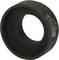 Black, cylindrical adapter ring with smooth exterior and highly polished interior, used for optical devices.