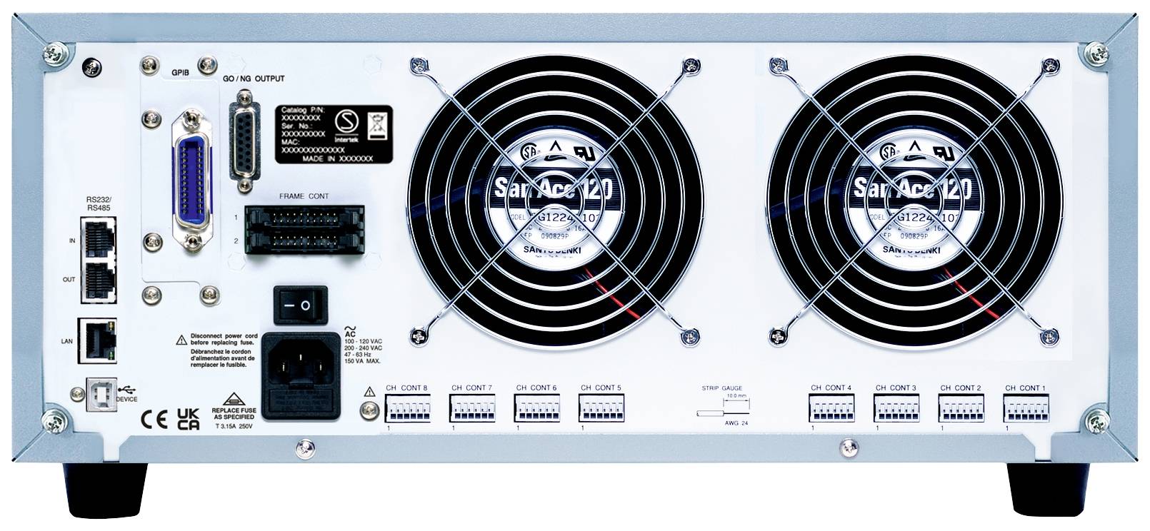GW Instek PEL-2004B Electrical load-0