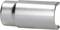 A silver, cylindrical metal tool, possibly a key or adapter, on a white background.