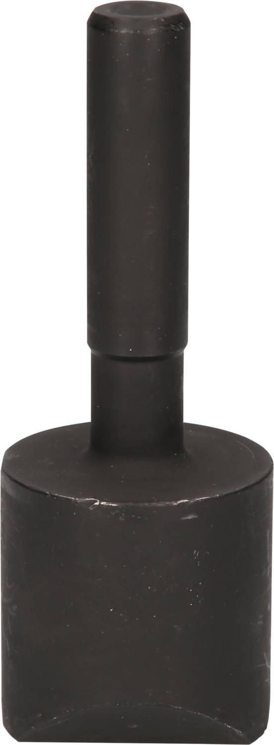 Black metal hammer with a cylindrical handle and a broad, flat head, often used for heavy-duty work or by sculptors.