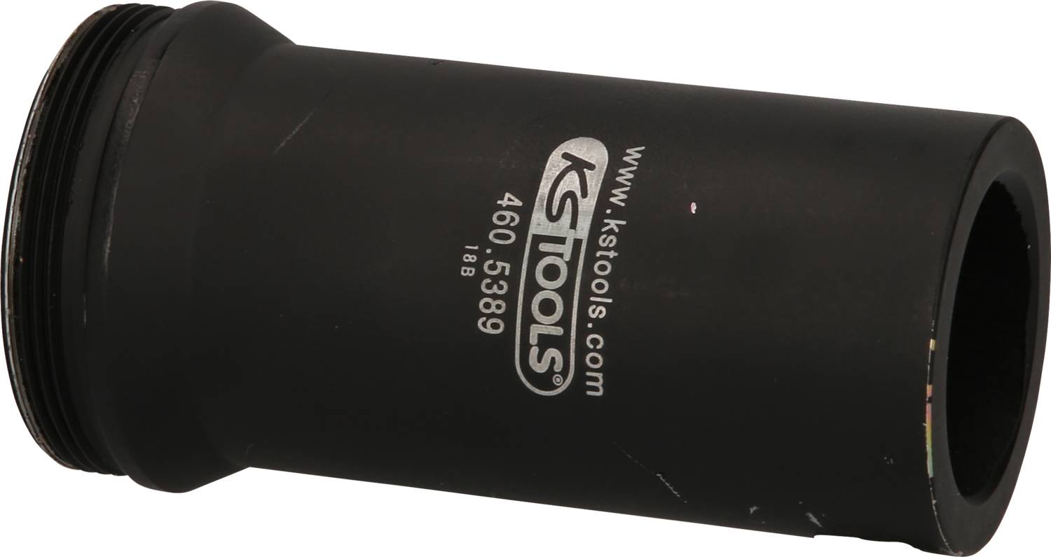 Cylindrical tool with the inscription 'KsTools 460.5389'. Black in colour, robust design, potentially suitable for industrial use.