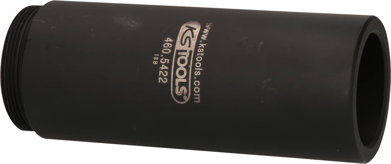 A black, cylindrical tool sleeve with the inscription 'KS TOOLS 460.5422'.