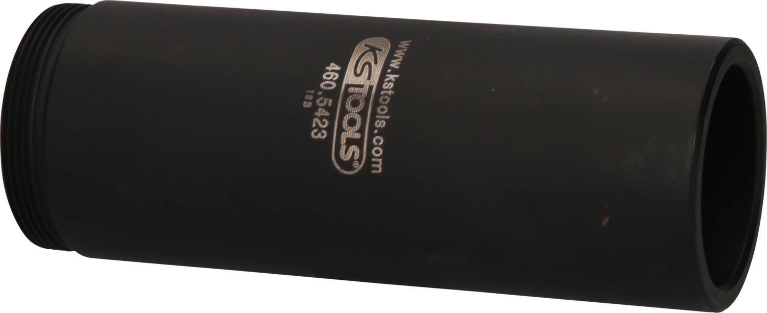 Black metal sleeve with the inscription 'ks tools'.