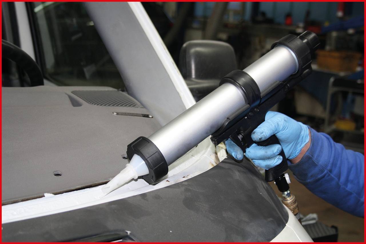 Compressed air cartridge gun 600 ml KS Tools 515.1985