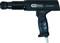 'Pneumatic vibration chisel by KS Tools, Vibro-Impact model, black, handle with ergonomic design, connection at the bottom.'
