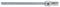 Long, silver threaded bolt with a hexagonal head and side screw hole fixing. Inscription: 'KS TOOLS'.