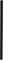Black, rectangular bar, vertically aligned against a white background.