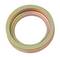 Golden metal ring, slightly angled in the photograph.