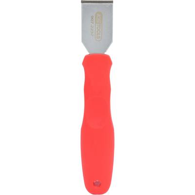 A red hand tool with a slender, metallic spatula at its tip. It bears the imprint 'KS Tools'.