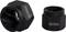 Two black screw cap removers from KS Tools, one larger than the other, showcase their robust design and brand labelling.