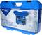 Blue Case with Wheel Bearing Tool Set, suitable for VAG. Contains tools for installation and removal of wheel bearings, 72 mm.