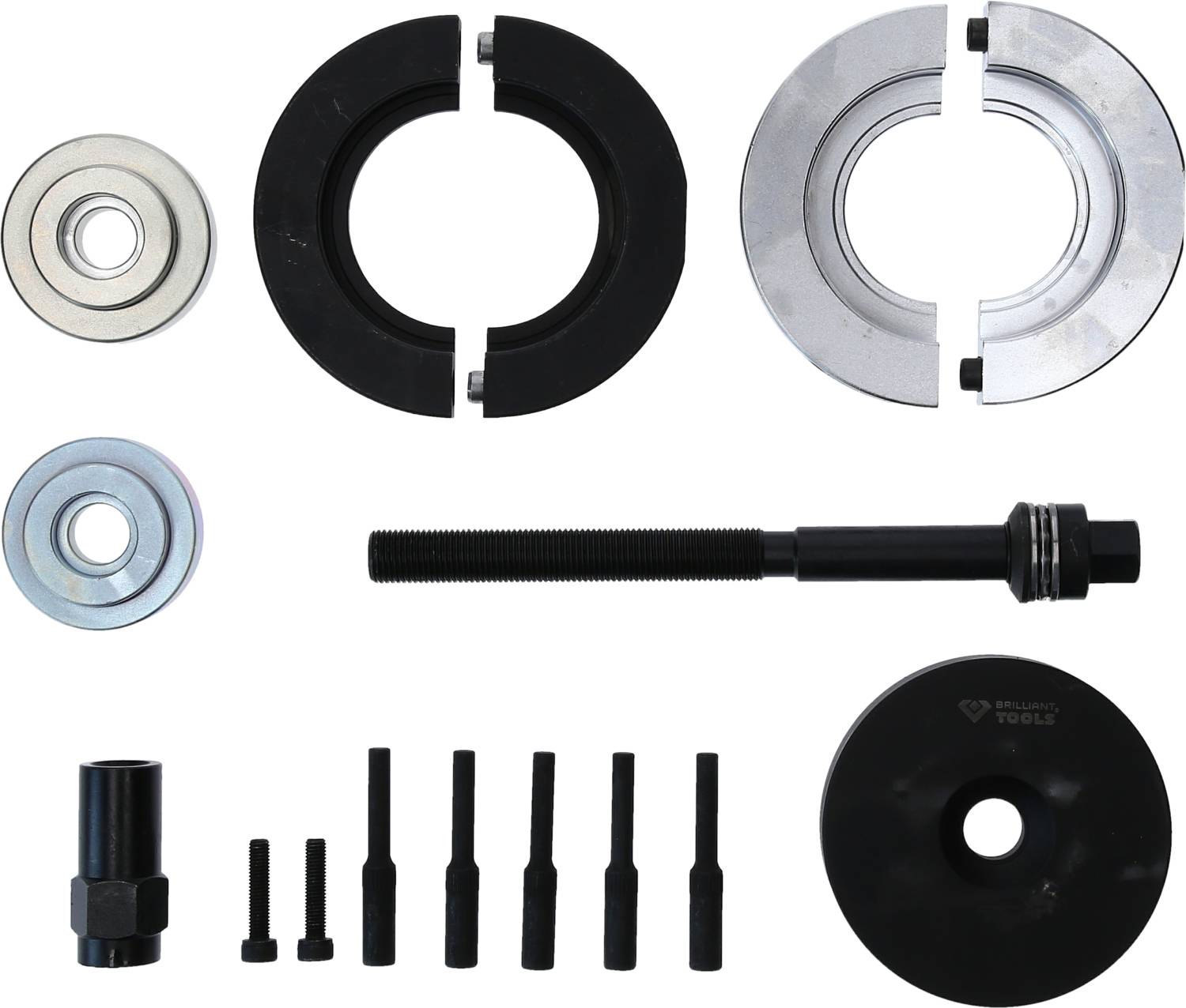 Wheel bearing tool set, for VAG, 72 mm wheel bearing hub unit Brilliant