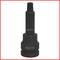 KS Tools black impact Torx bit socket, designed for robust screwing with special screw heads; suitable for workshop use.