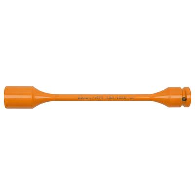 An orange tool with the marking '22 mm / 7/8" - 185 / 1000 - us'.
