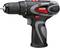 A cordless power drill with an ergonomic grip and variable speed control. Suitable for DIY projects and quick assembly.