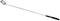 Selfie stick with extendable pole and smartphone holder, fully extended. Suitable for distance photography.