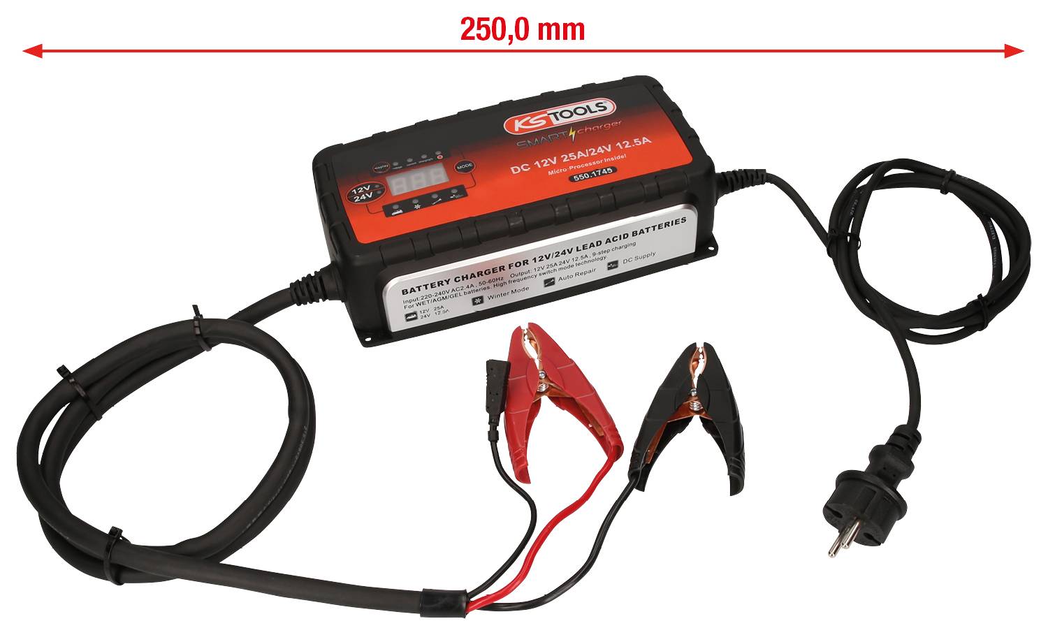 KS Tools 5501745 550.1745 Charger 25 A-6