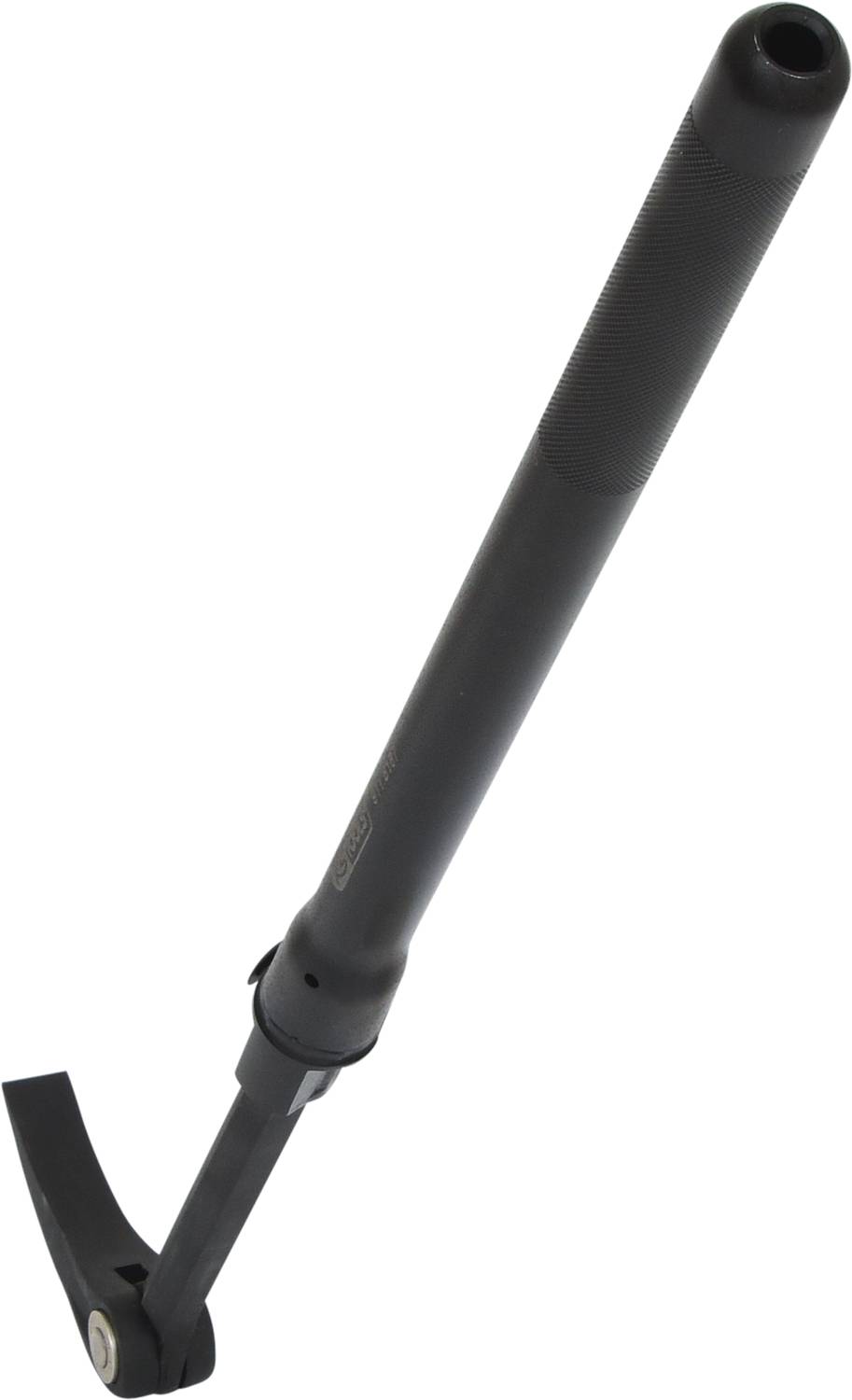A black crowbar hammer with a long handle and curved end, perfect for demolition work and removing nails.