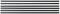 Six parallel black bars of identical length and thickness against a white background.