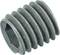 A silver-coloured internal hexagon socket set screw with a stepped thread for securing in mechanical assemblies.