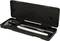 Digital vernier caliper in a black case, with LCD display, suitable for precise measurements.