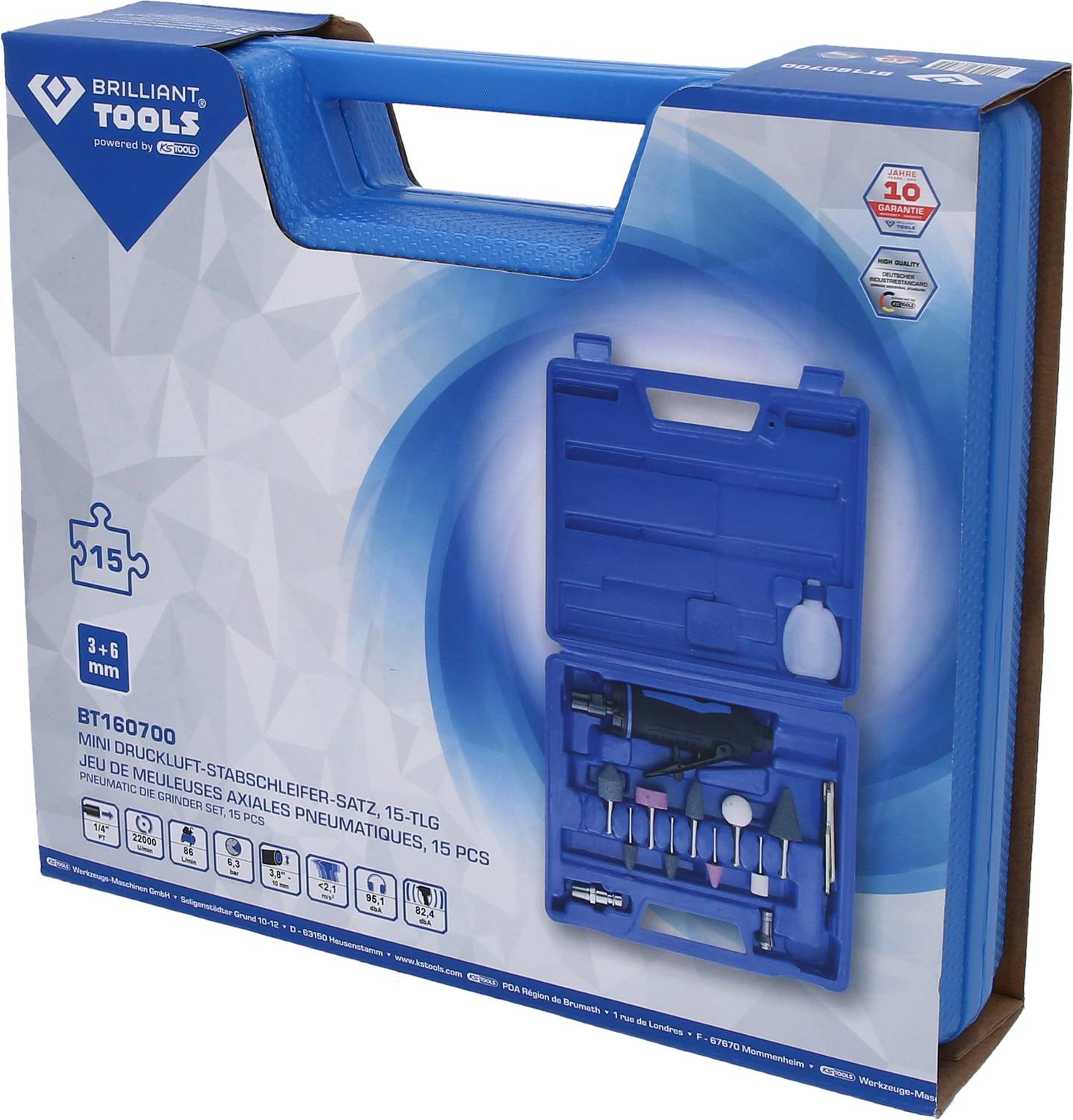 Brilliant Tools BT160700 Pneumatic rotary tool