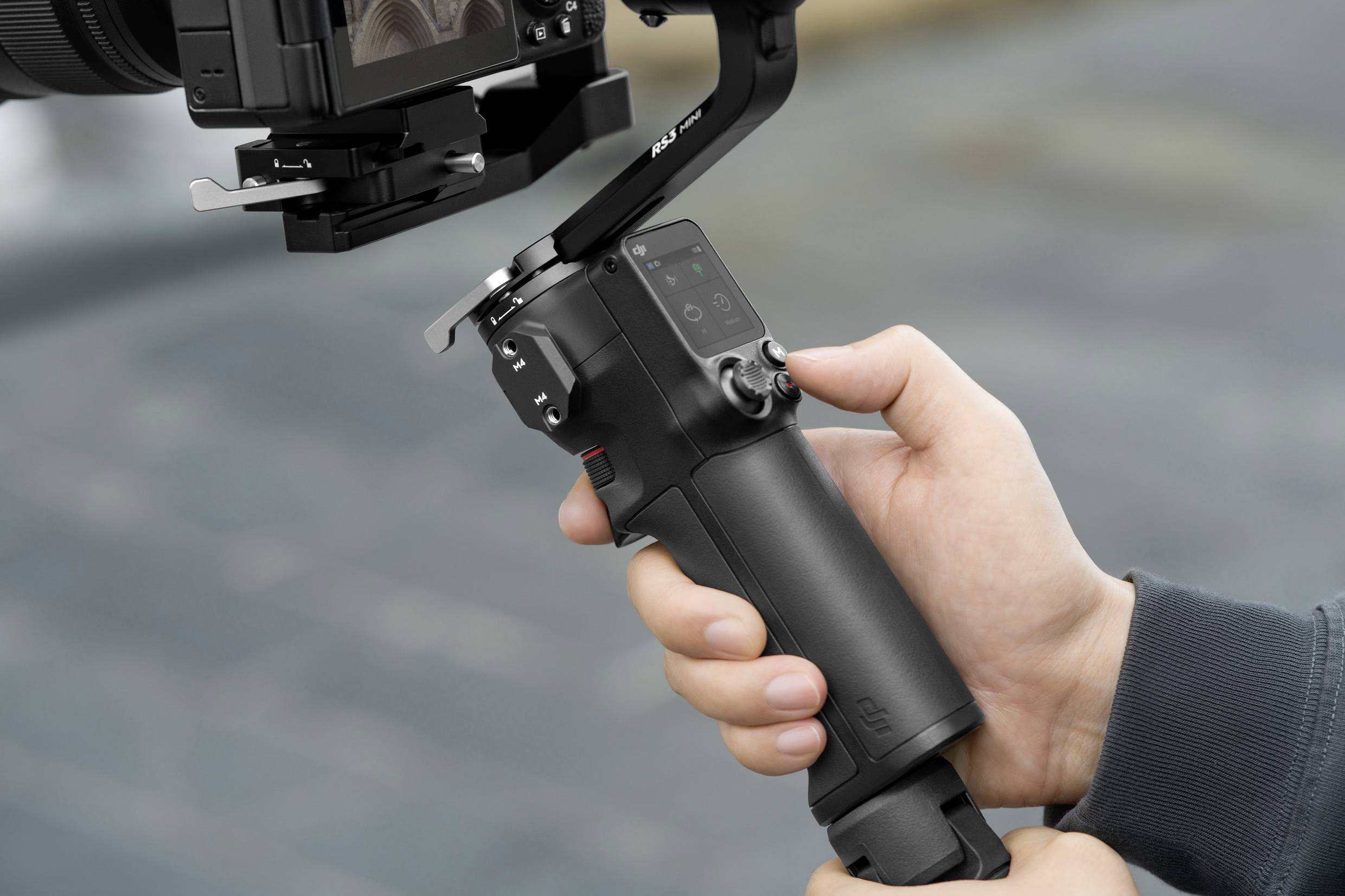 Dji Rs 3 Mini Gimbal Electronic 14 Black 360 Degree Tilting Max