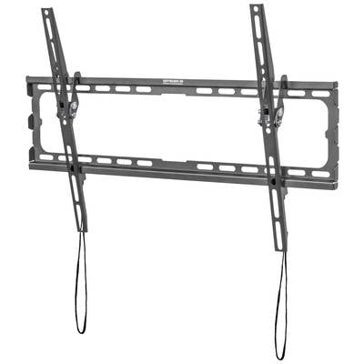 Neighbour-friendly Metal TV Wall Mount, suitable for large flat screens. Adjustable tilt for optimal viewing.