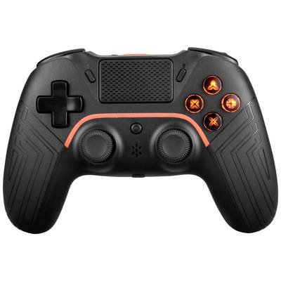 DELTACO GAMING Wireless PS4 & PC Controller Controller PlayStation 4, PC,  Android, iOS Black