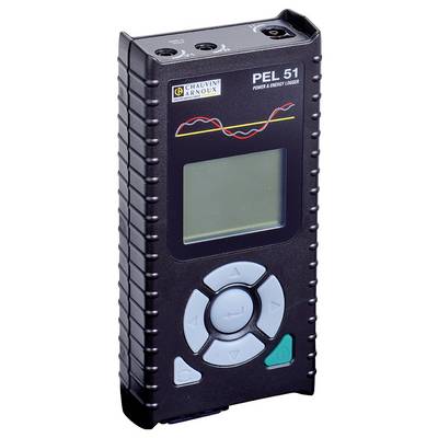 A portable power and performance analysis device with display and control buttons by Chauvin Arnoux, Model PEL 51.