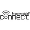 Logo for brennenstuhl connect with a Wi‑Fi signal icon above the wordmark.