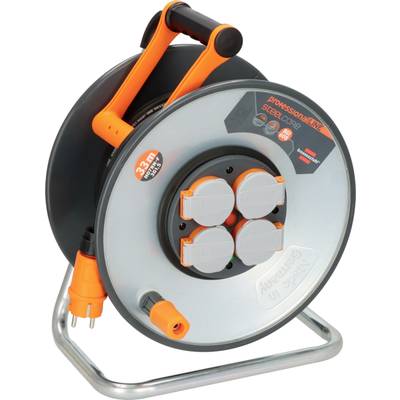 Brennenstuhl professionalLINE 9191330100 Cable reel 33 m Black PG plug