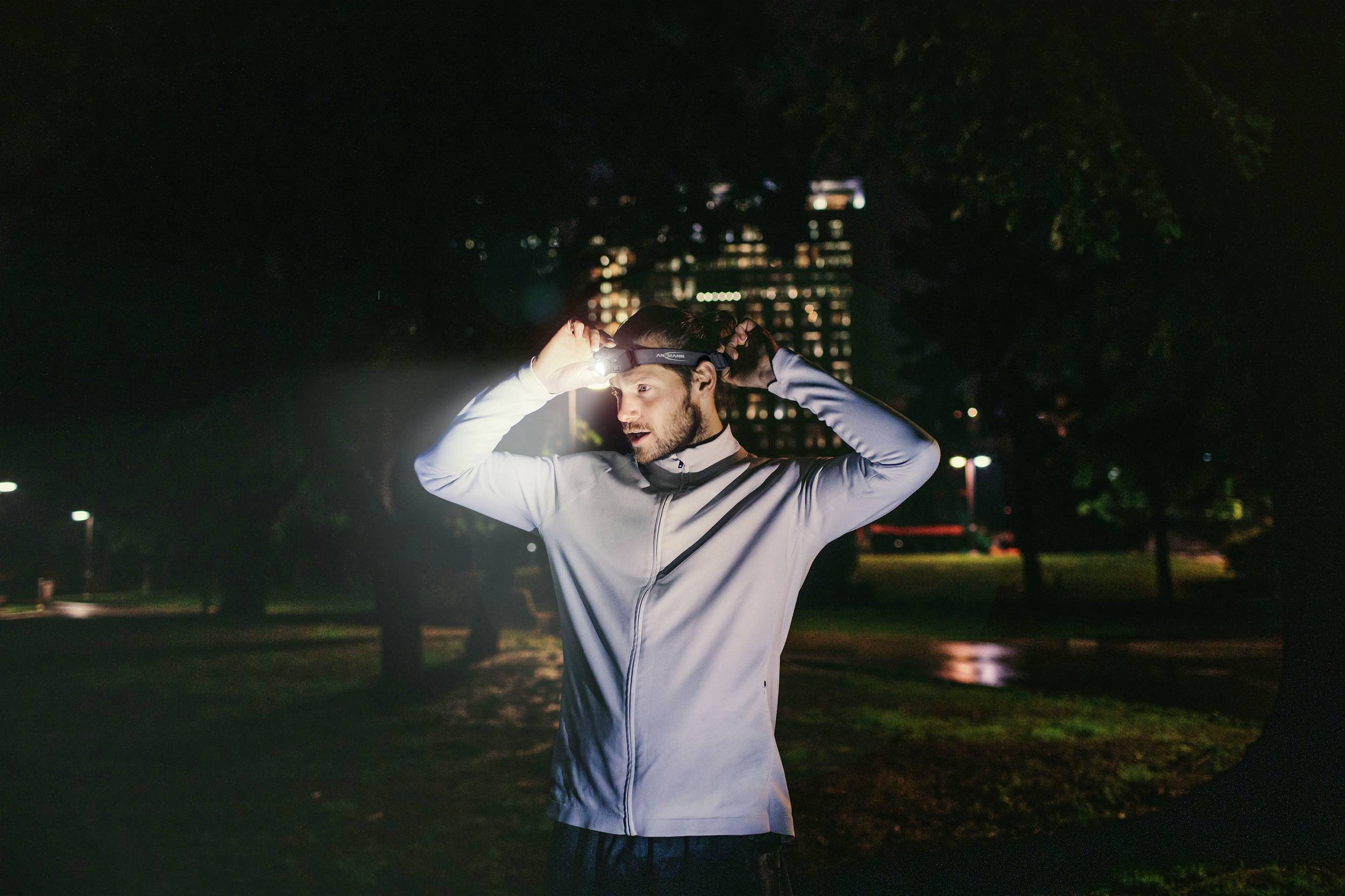 Ansmann HD450FRS LED (monochrome) Headlamp rechargeable 450 lm 1600-0528-9