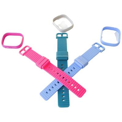 Image of Xplora X6 Play Kids Replacement strap Dark pink, Dark blue, Lime
