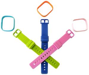 Xplora X6 Play Kids Replacement strap      Light blue, Pink, Green