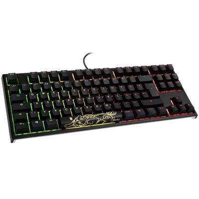 Gaming QWERTZ Keyboard Electronic | Switch: 2 German, Ducky ONE keyboard, Conrad White Black, USB Buy red