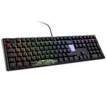 Ducky One 3 classic black/white gaming keyboard, RGB LED - MX-Blu