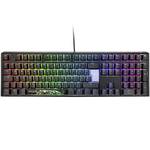Ducky One 3 classic black/white gaming keyboard, RGB LED - MX-Blu