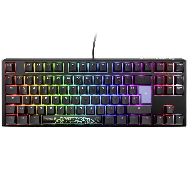 Ducky One 3 Classic USB Gaming keyboard German, QWERTZ Black, White